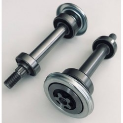 Peilio laikiklio velenas traktoriukams HUSQVARNA su surinktuvu, su penkiakampe žvaigždute, ilgis 172mm, 580 85 47-01